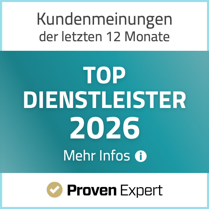 ProvenExpert 2026 Top Dienstleister